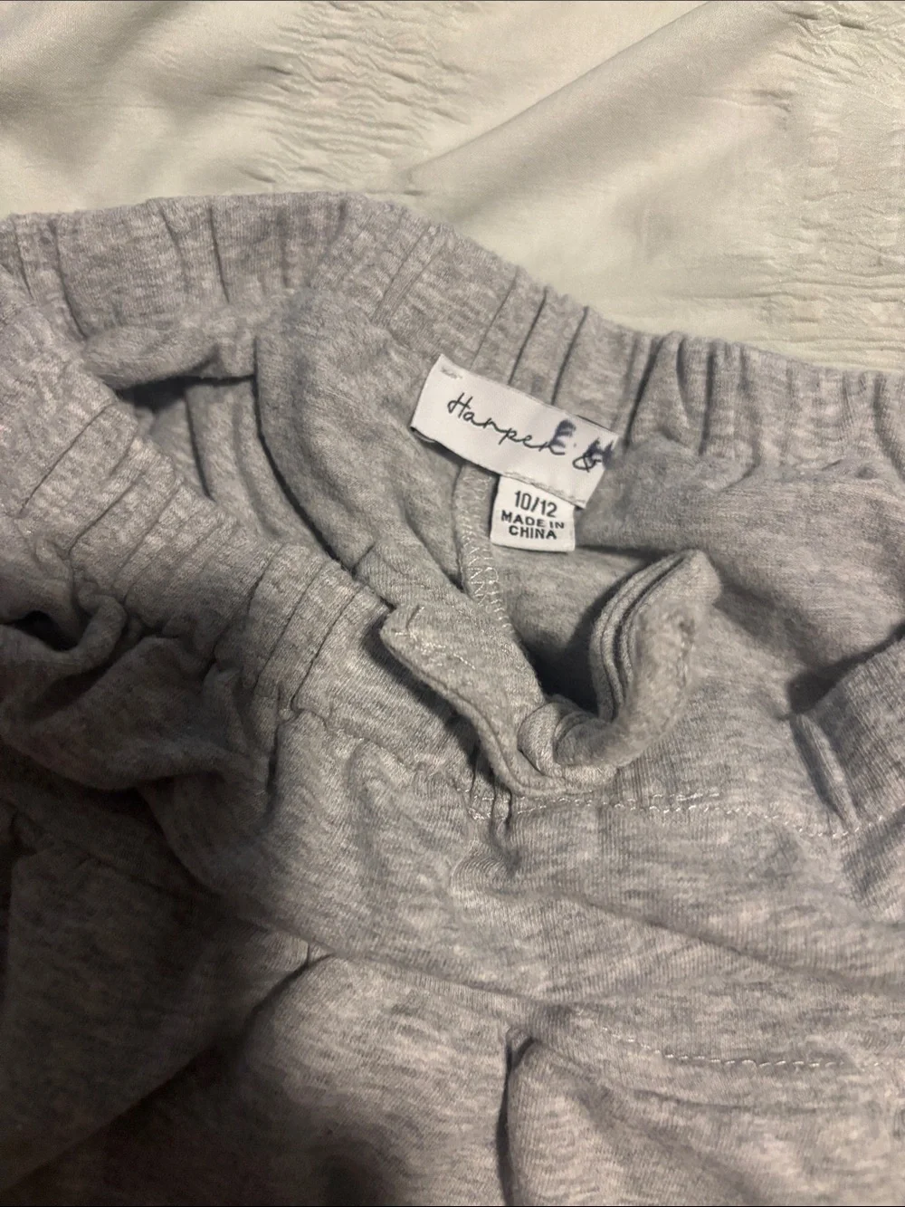 Harper Light Gray Tiered Knit Skirt